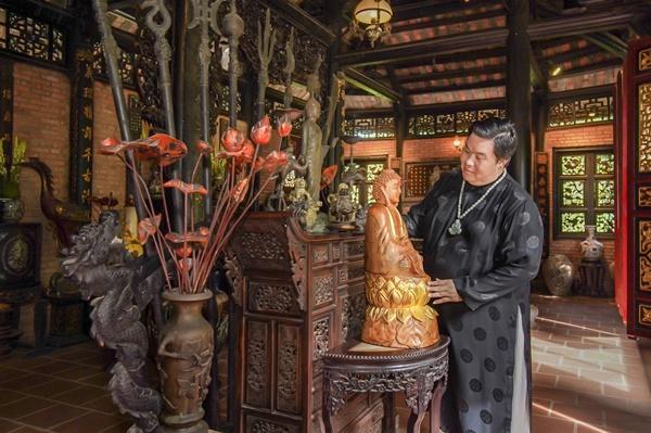 Biệt thự trăm tỷ của Hoàng Mập: Đồ cổ nhiều quá, phải để dưới gốc cây-5