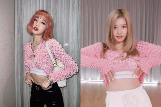 Visual 'tiên tử' như Lisa vẫn bại trận trước Sana (TWICE) khi 'đụng hàng'
