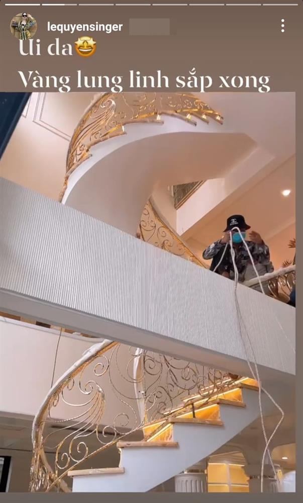 Lệ Quyên khoe biệt thự dát vàng nhưng bị tóm lỗi sai khó đỡ-2