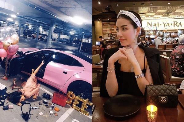 Cận cảnh 8 kệ giày sặc mùi tiền của Phạm Hương tại Mỹ-12