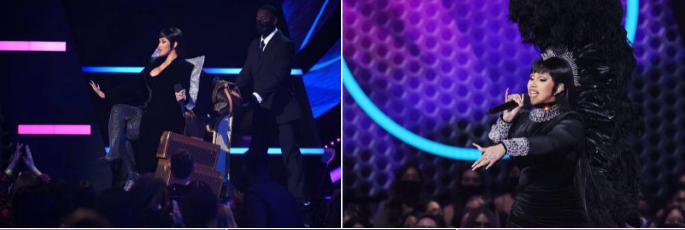 Cardi B thay 8 bộ đồ tại AMA 2021-6