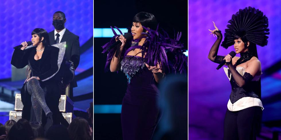Cardi B thay 8 bộ đồ tại AMA 2021-7
