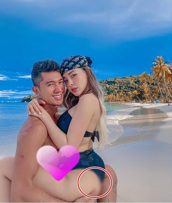 Ngân 98 show body, diện nội y nhỏ như nắm tay trông phản cảm-8