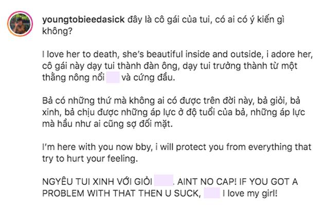 Thí sinh Rap Việt lên tiếng cực gắt khi bạn gái bị xúc phạm-1