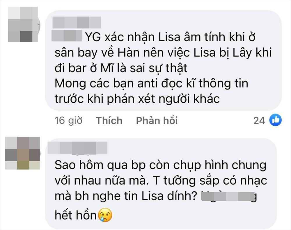 Lisa BLACKPINK nhiễm Covid-19, Jennie nằm yên cũng thị phi-3