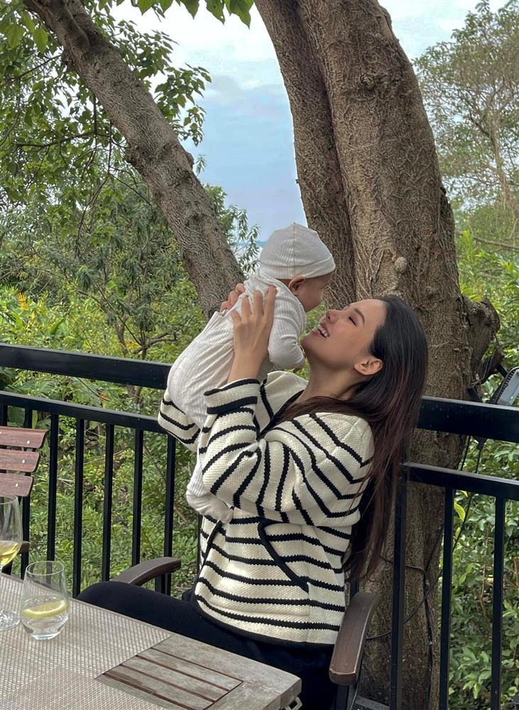 Bất ngờ ngoại hình phu nhân tập đoàn nghìn tỷ sau 5 tháng sinh con-4