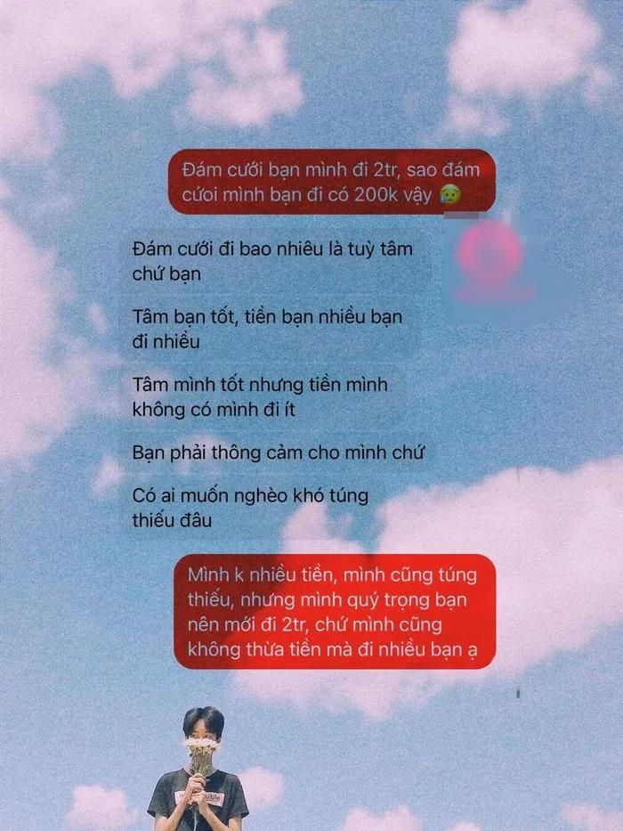 Đi ăn cưới mừng bạn tiền triệu, lúc mình cưới bạn mừng 200k-1