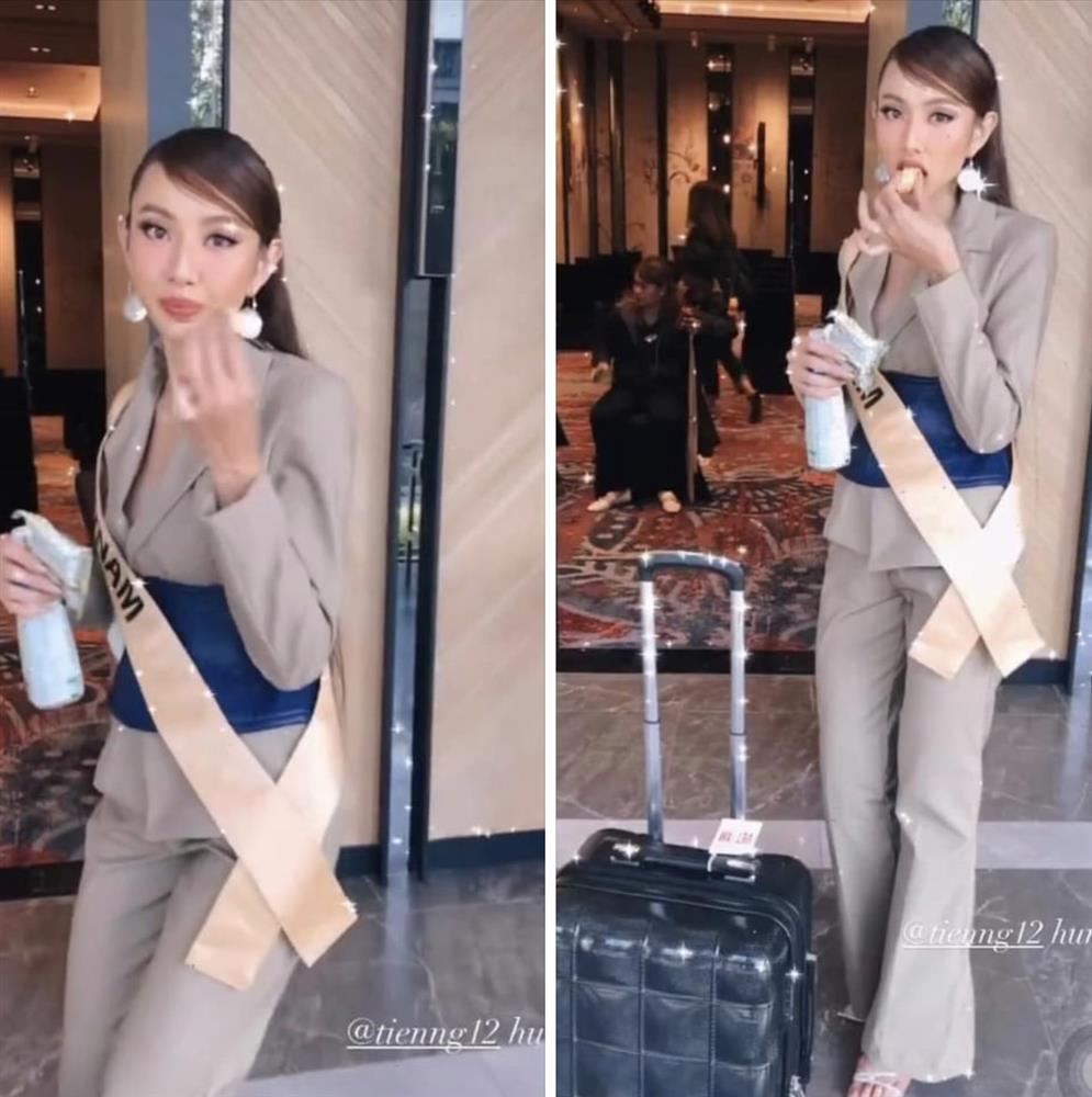 Thùy Tiên gây lo lắng vì gầy sọp trơ xương sườn ở Miss Grand-3