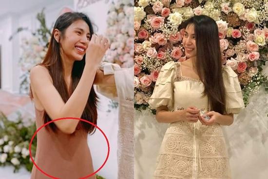 Thủy Tiên bị nghi bầu bí nhưng bụng 'lúc xẹp lúc phồng'