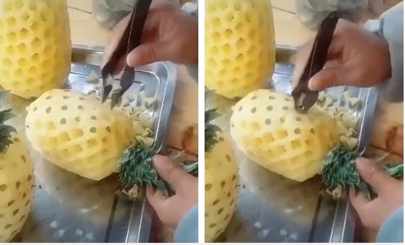 Loại bỏ mắt dứa chưa bao giờ dễ đến thế khi có dụng cụ này!-1
