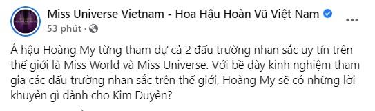 Fanpage Hoa hậu Hoàn vũ Việt Nam đăng tin sai sự thật-5