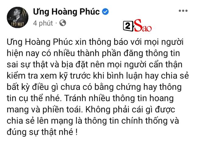 Ưng Hoàng Phúc làm rõ ồn ào gây tai nạn xe hơi rồi bỏ trốn-5