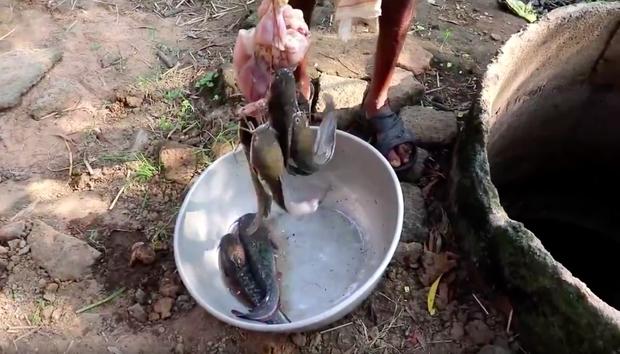 Cái kết bất ngờ khi ông lão ném con gà đã lột sạch da xuống giếng-8