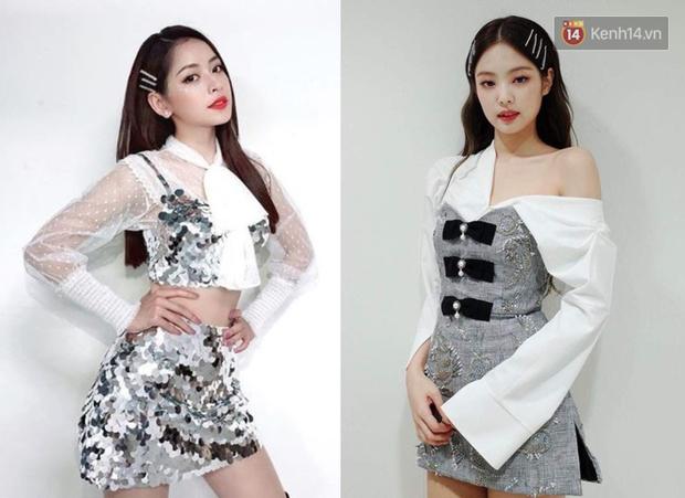 Trang phục Chi Pu mặc biểu diễn bên Mỹ gợi nhớ đến Jennie BLACKPINK-11