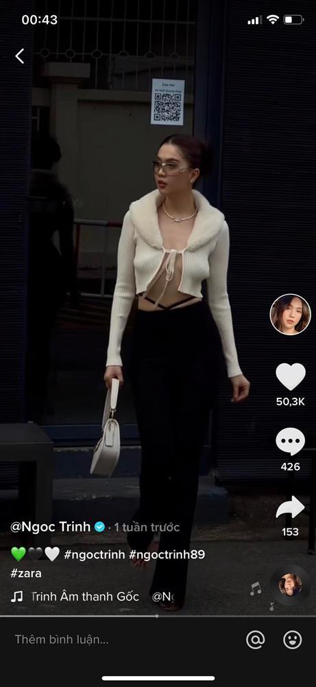 Kendall Jenner khoe tóc mới, thả rông vòng 1 xập xệ như Ngọc Trinh-6