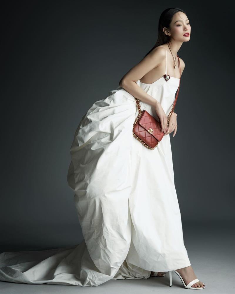 Mặt Minh Hằng sưng bất thường-1