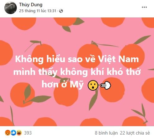 Hoa hậu Thùy Dung làm gì giữa bão phẫn nộ không khí khó thở?-1