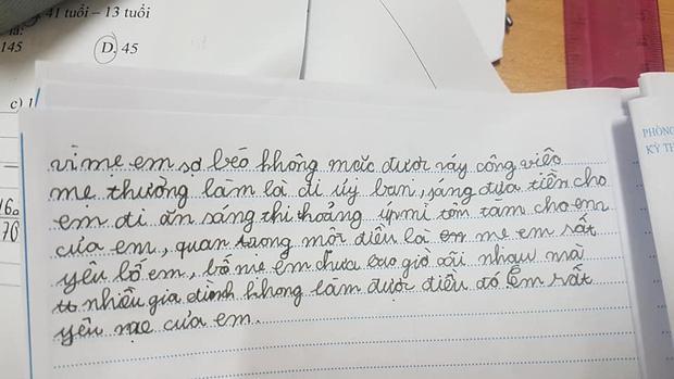 Bài văn bóc phốt mẹ của học sinh tiểu học khiến dân tình cười ngất-2