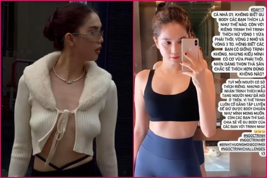 Ngọc Trinh nói về vòng 1 tiêu điều, 'ngực đi trước người lướt theo sau'