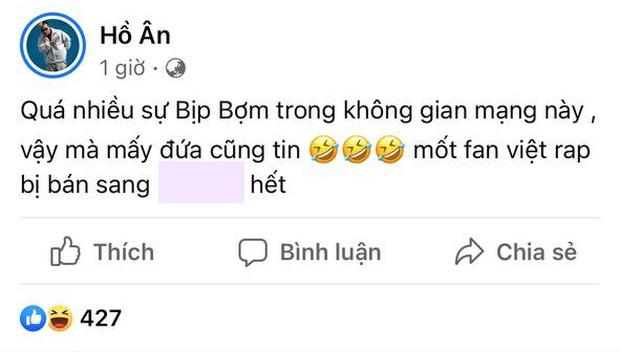 Học trò Wowy tại Rap Việt đăng status ám chỉ sự bịp bợm?-1