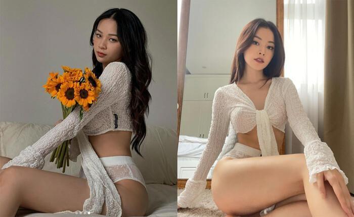 Phí Phương Anh diện đồ lưới giống Chi Pu: Ai đẹp hơn?-7