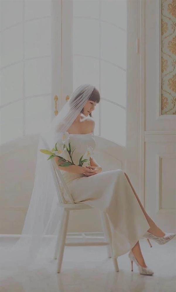 Hai bộ ảnh cưới như nữ thần của Hải Tú hot họt giữa nghi vấn kết hôn-4