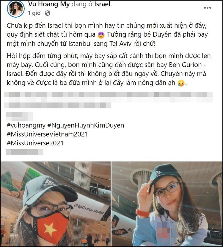 Đưa Kim Duyên tới Israel, Hoàng My lo khó trở về nước-4