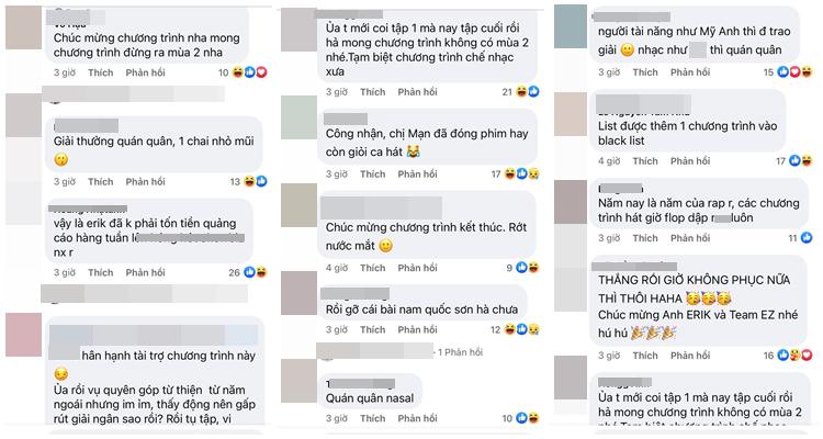 Erik chiến thắng The Heroes, netizen mỉa mai: Quán quân NASAL-4