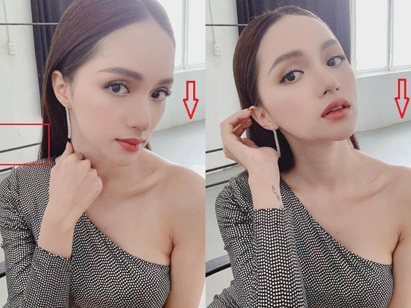 Hương Giang bị soi mặt sượng trân, sống ảo đi vào lòng đất-5