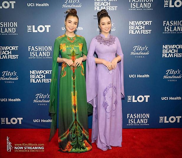 Chị gái Mai Thu Huyền diện áo dài 600 triệu đồng ở Mỹ-1