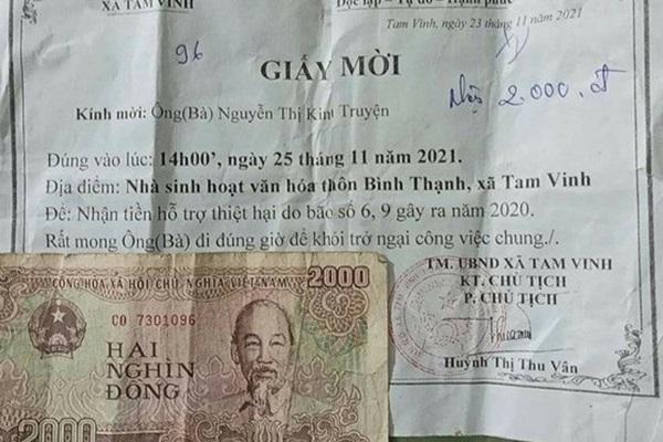 Dân chờ cả buổi nhận 2.000 đồng: Kiểm điểm trưởng phòng, chủ tịch xã-2