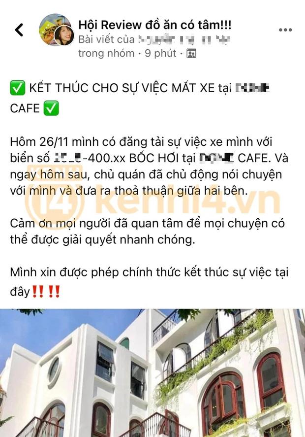 Cô gái mất SH 100 triệu đã thỏa thuận với chủ quán cà phê-1