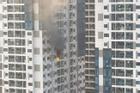 Hà Nội: Cháy căn hộ chung cư cao cấp, hàng trăm cư dân hoảng hốt