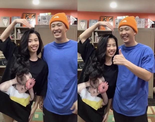 Hot girl tạp hoá Hàn Hằng khoe người yêu giấu mặt-3