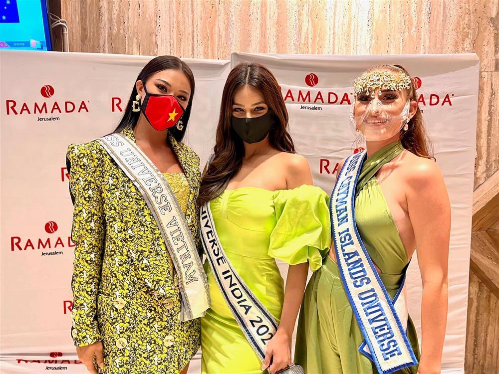 Kim Duyên nhập cuộc Miss Universe, nhan sắc chìm giữa rừng hoa-6