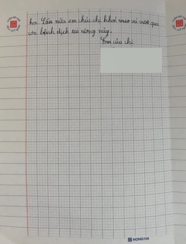 Em trai viết thư cho chị ở xa, đọc kết cười ra nước mắt-2