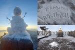 Sự thật tuyết rơi trên đỉnh Fansipan sáng nay xôn xao MXH