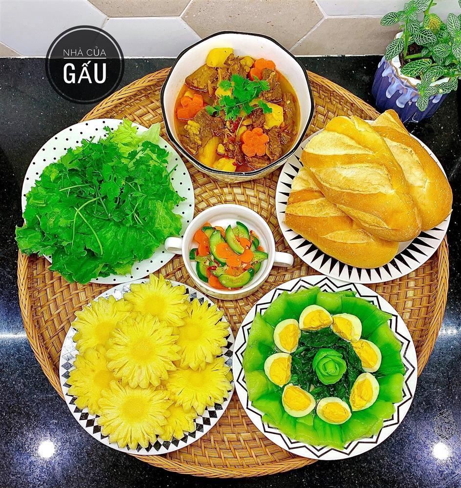 Mẹ bầu 9x gây sốt với loạt mâm cơm nhà no bụng, đã mắt-2