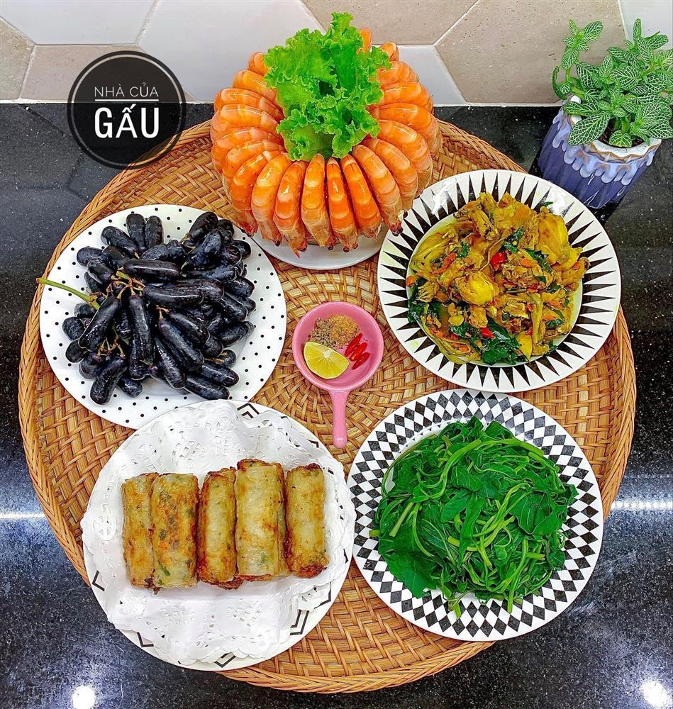 Mẹ bầu 9x gây sốt với loạt mâm cơm nhà no bụng, đã mắt-4