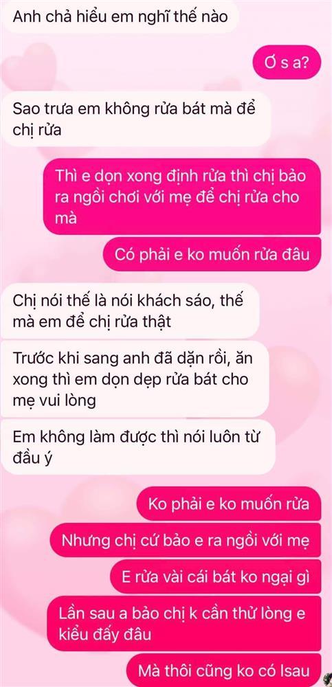 Tin lời chị người yêu không cần rửa bát, cô gái bị mắng giả vờ ngu-2