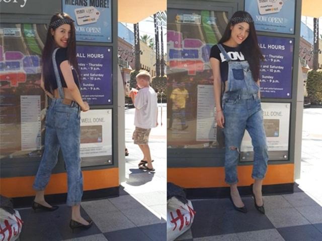 Sao Việt mặc quần yếm: Người đẹp miễn chê, kẻ như chúa hề-8