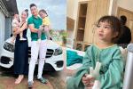 Con gái Lê Dương Bảo Lâm tiếp tục phải phẫu thuật tai