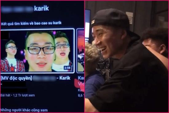 Karik ngượng chín mặt khi bị học trò Rap Việt mở ca khúc 18+