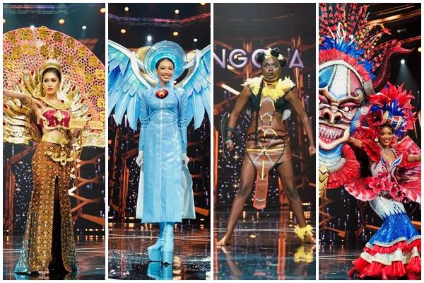 Thùy Tiên top 1 vote Quốc phục lẫn thí sinh được yêu thích nhất-6