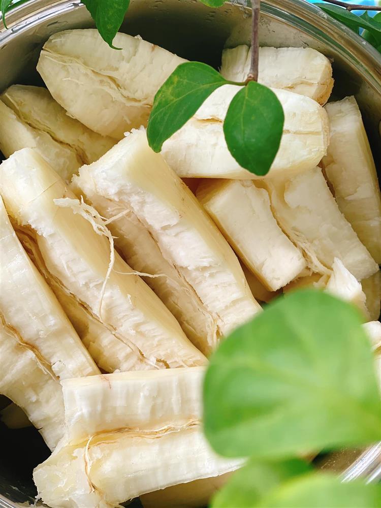 Bánh sắn cốt dừa đỗ xanh đậm hương tuổi thơ, ăn hoài không ngán-3