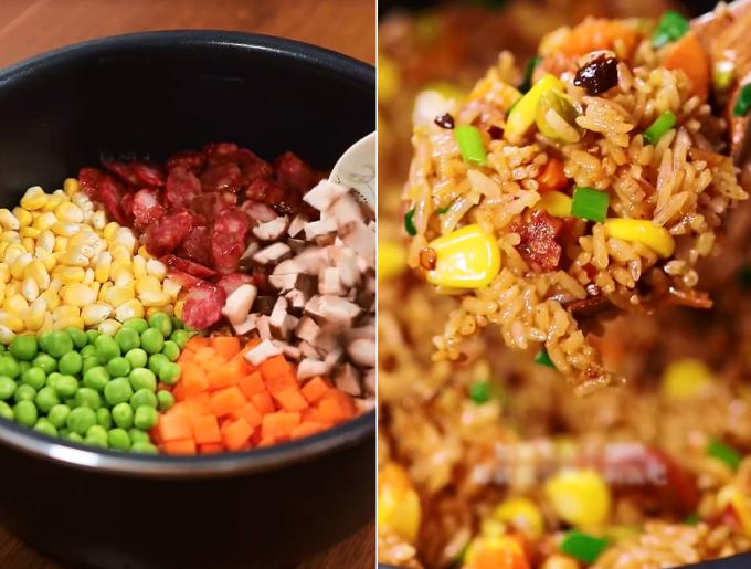 Cơm trộn thập cẩm làm trong nháy mắt-1