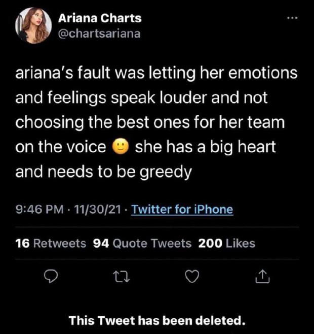 Ariana Grande block thẳng tay fanpage lớn chỉ vì dám góp ý-3