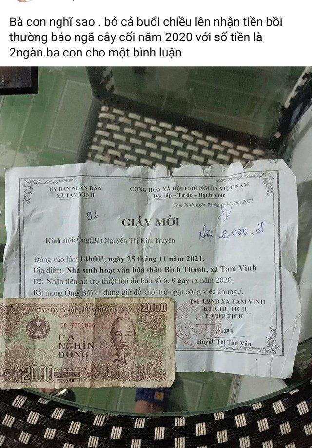 Dân chờ cả buổi nhận 2.000 đồng: Kiểm điểm trưởng phòng, chủ tịch xã-1