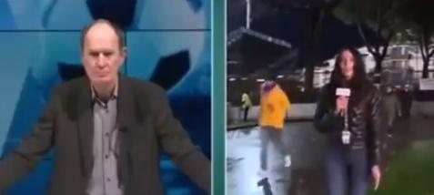 Nữ MC bị 3 người đàn ông sàm sỡ khi dẫn sóng trực tiếp-2