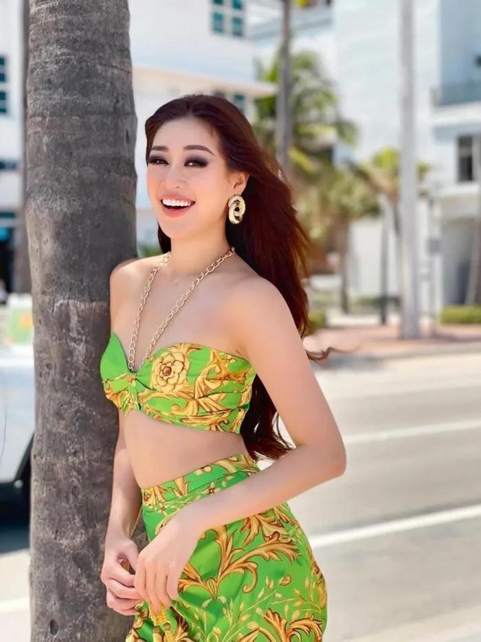 Đỗ Thị Hà diện lại váy Khánh Vân mặc thi Miss Universe-4